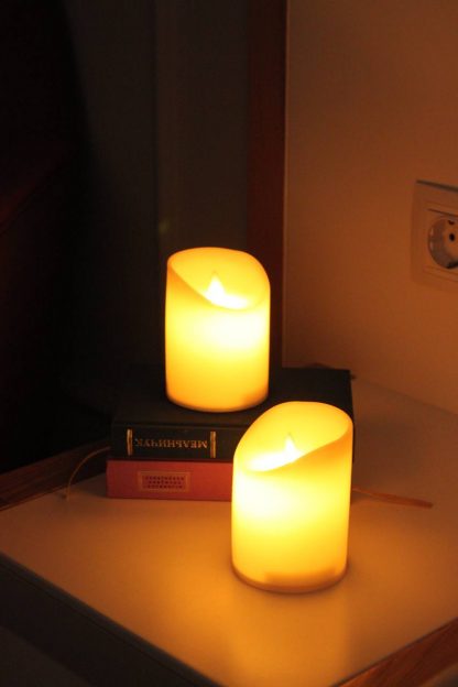 LED-свічка 10 см. від батарейок - Зображення 4
