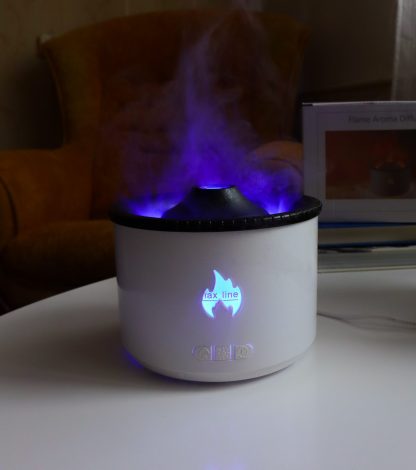Зволожувач повітря «Вулкан» з ефектом полум'я та підсвіткою - Зображення 6
