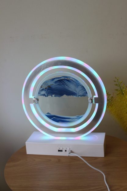 Піщана LED арт-лампа "Quicksand" з bluetooth та rgb-підсвіткою - Зображення 7