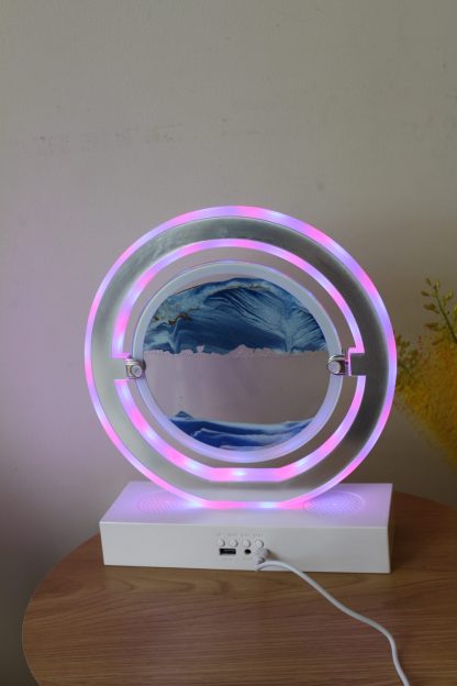 Піщана LED арт-лампа "Quicksand" з bluetooth та rgb-підсвіткою - Зображення 6