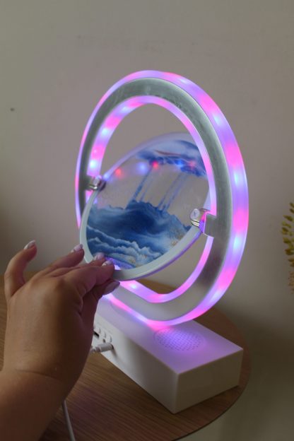 Піщана LED арт-лампа "Quicksand" з bluetooth та rgb-підсвіткою - Зображення 3