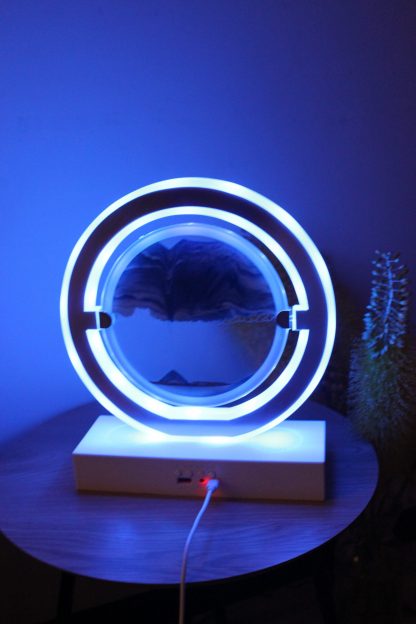 Піщана LED арт-лампа "Quicksand" з bluetooth та rgb-підсвіткою - Зображення 15