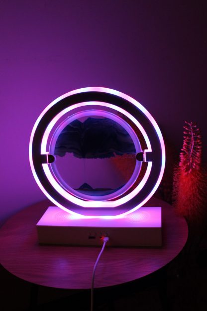 Піщана LED арт-лампа "Quicksand" з bluetooth та rgb-підсвіткою - Зображення 14