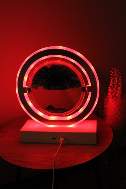Піщана LED арт-лампа "Quicksand" з bluetooth та rgb-підсвіткою - Зображення 12