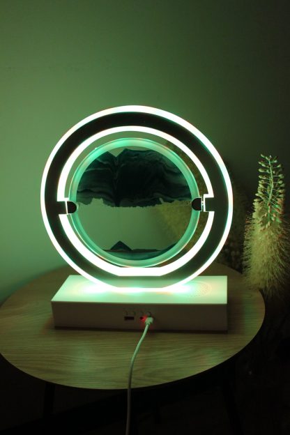 Піщана LED арт-лампа "Quicksand" з bluetooth та rgb-підсвіткою - Зображення 11