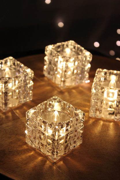 Кришталева LED-свічка 5 см. від батарейок - Зображення 4