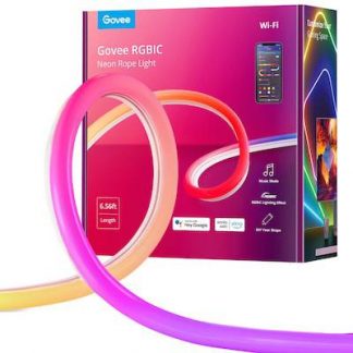 Гнучкий неон, RGB, 5 метрів + пульт та кріплення