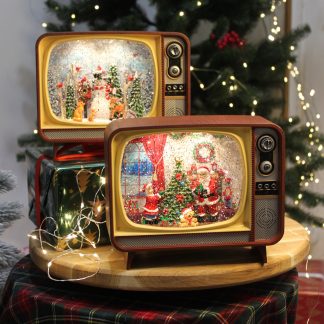 Чарівний ліхтар "Телевізор" 22 см., новорічний світильник