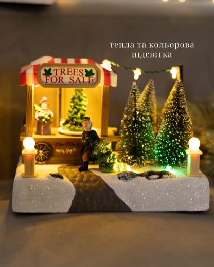 Новорічна композиція "Ялинкова крамниця" - Зображення 4