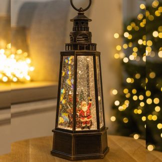 Чарівний ліхтар "Вінтажний" новорічний світильник