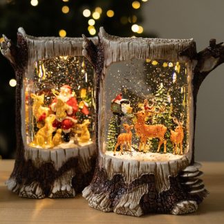 Чарівний ліхтар "Лісова казка" новорічний світильник