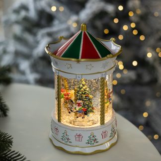 Чарівний ліхтар "Карусель", новорічний світильник