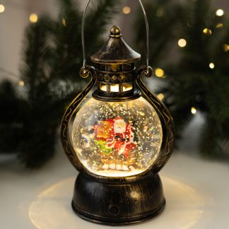 Чарівний ліхтар "Гасова лампа" 19 см, новорічний світильник